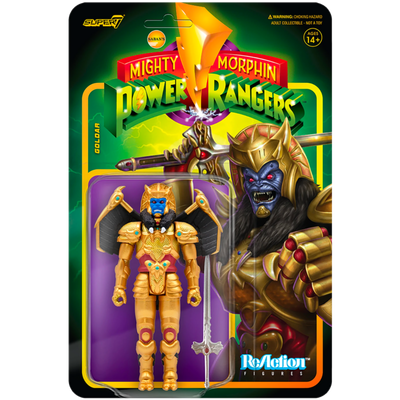 Mighty Morphin’ Power Rangers - Goldar ReAction 3.75” Action Figure