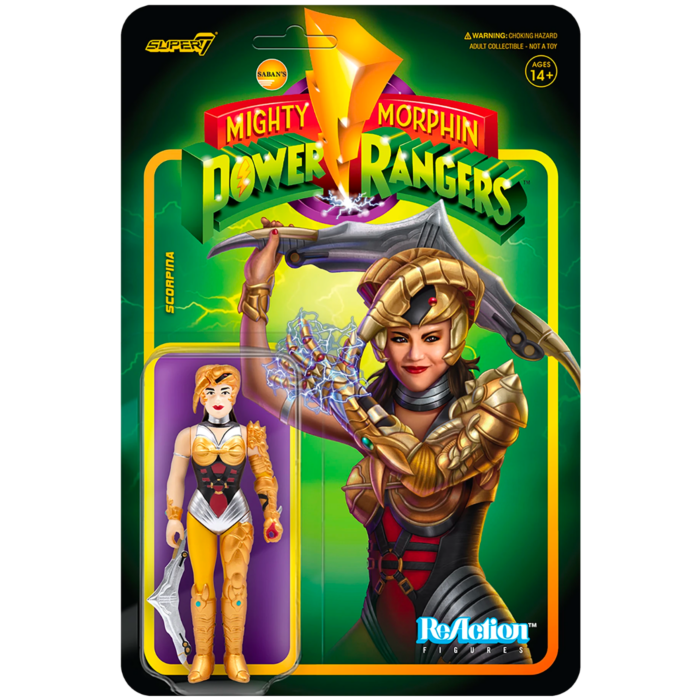 Mighty Morphin’ Power Rangers - Scorpina ReAction 3.75” Action Figure