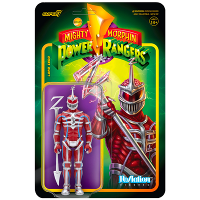 Mighty Morphin’ Power Rangers - Lord Zedd ReAction 3.75” Action Figure