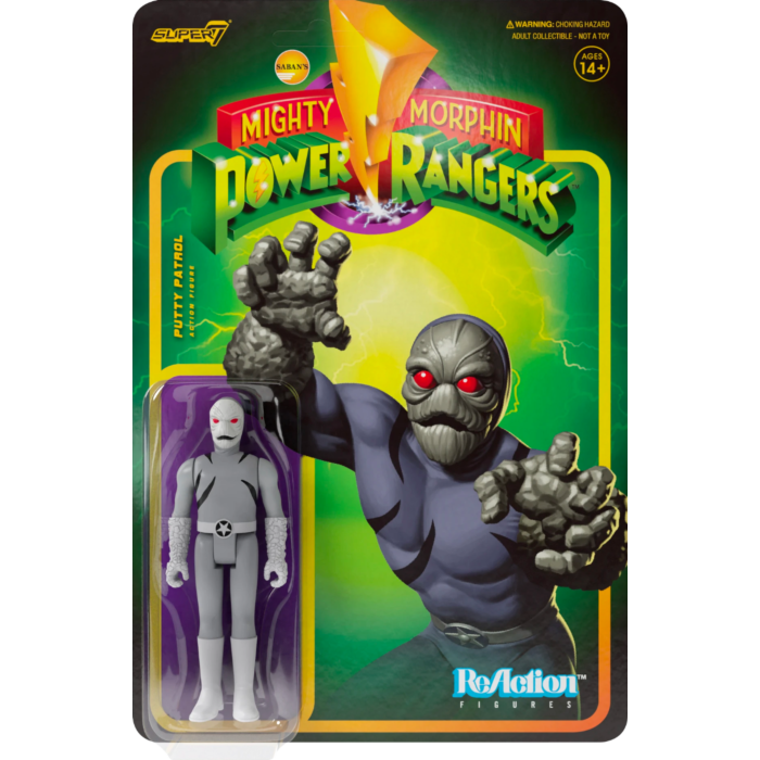 Mighty Morphin’ Power Rangers - Putty Patroller ReAction 3.75” Action Figure