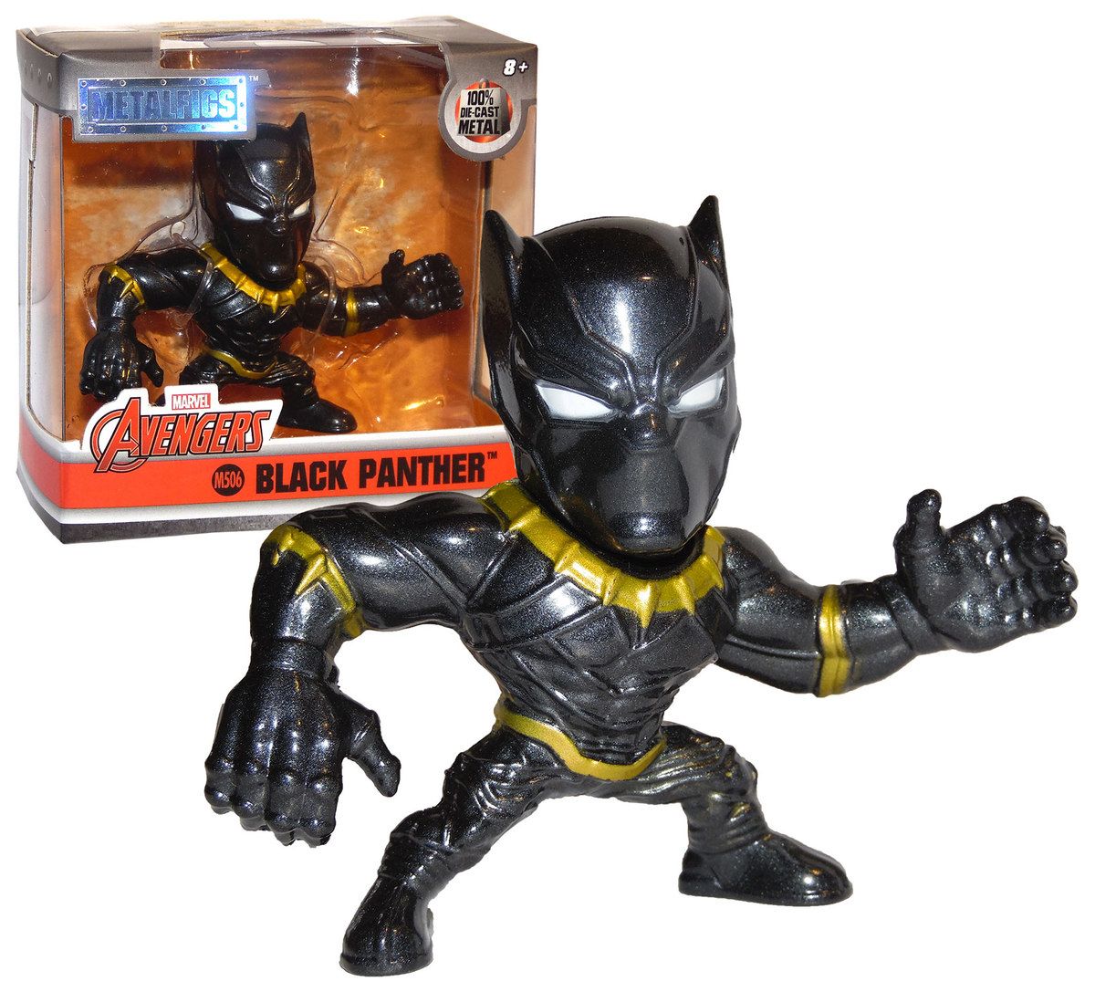 Marvel Avengers- 2.5&quot; MetalFig Black Panther Figure