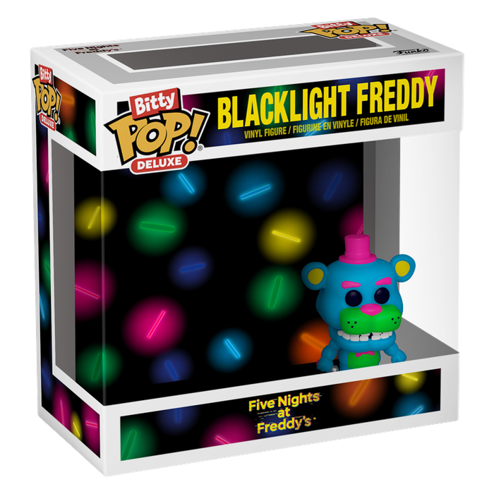 Five Nights at Freddy&#39;s - Freddy with Stage Bitty Pop! Deluxe Vinyl Figure