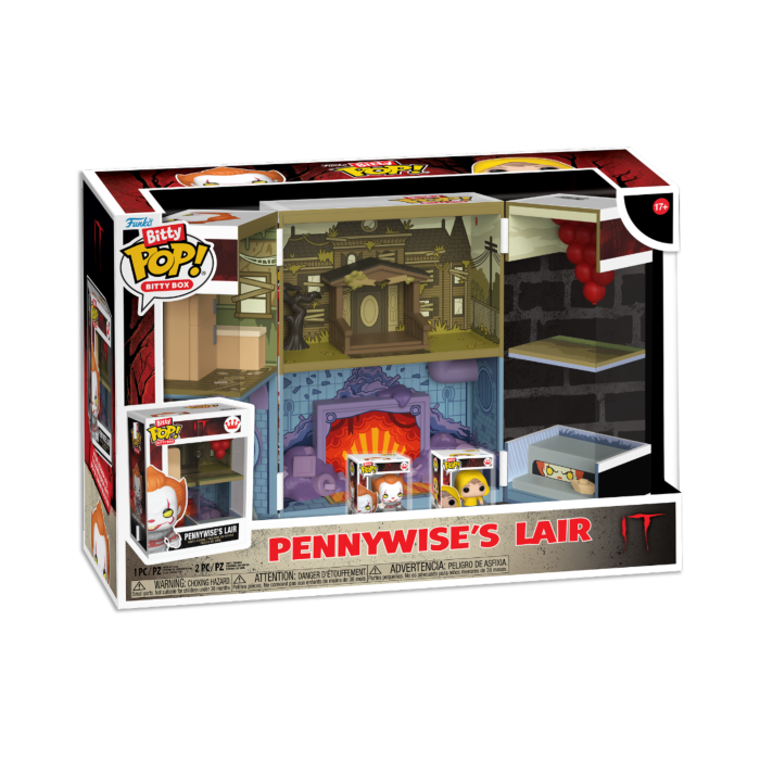 IT (2017) - Pennywise Lair Bitty Pop! Box Playset Vinyl Figure