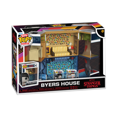 Stranger Things - Byers House Bitty Pop! Box Playset Vinyl Figure
