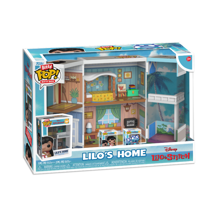 Lilo &amp; Stitch - Lilo&#39;s Home Bitty Pop! Box Playset Vinyl Figure