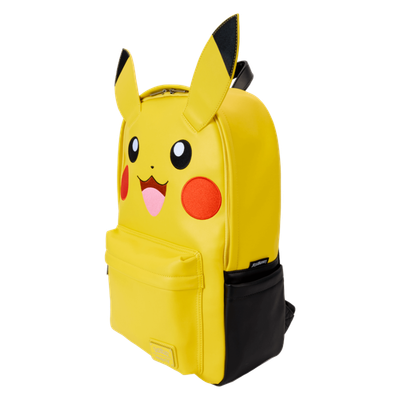 Pokemon - Pikachu Cosplay 17" Faux Leather Backpack - alternate product image 2