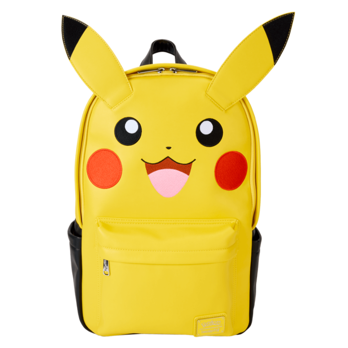 Pokemon - Pikachu Cosplay 17&quot; Faux Leather Backpack