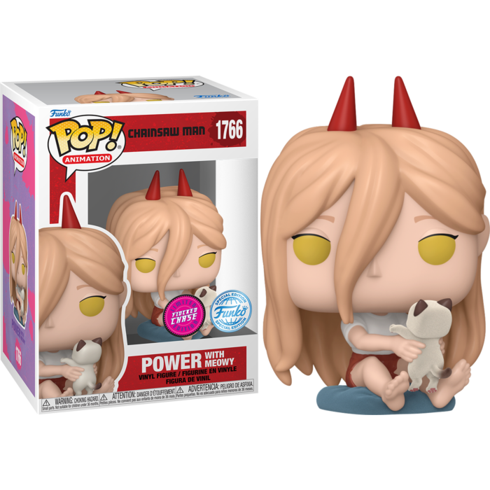 Chainsaw Man - Power with Meowy Chase Pop! Vinyl Bundle of 6 (set of 6 Pops)