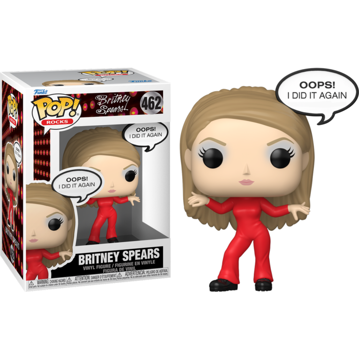 Britney Spears - Britney Spears &#39;Oops, I Did it Again&#39; Pop! Vinyl Figure