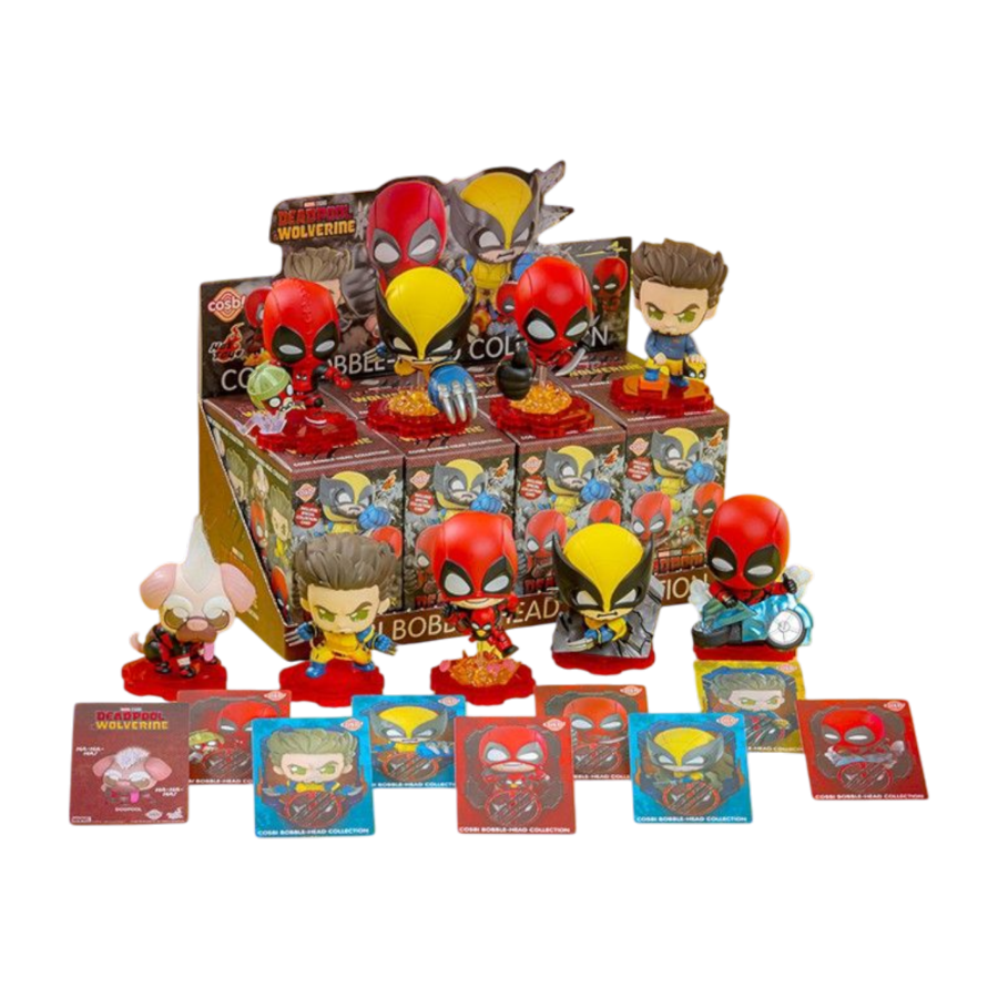 Pre-Order: Deadpool 3 - Deadpool 3 Cosbi Bobble-head Collection (Box of 8)