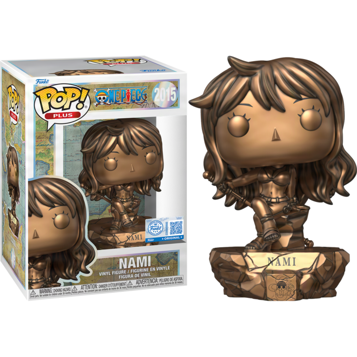 One Piece - Nami Bronze Statue 25th Anniversary Pop! Plus Vinyl Figure