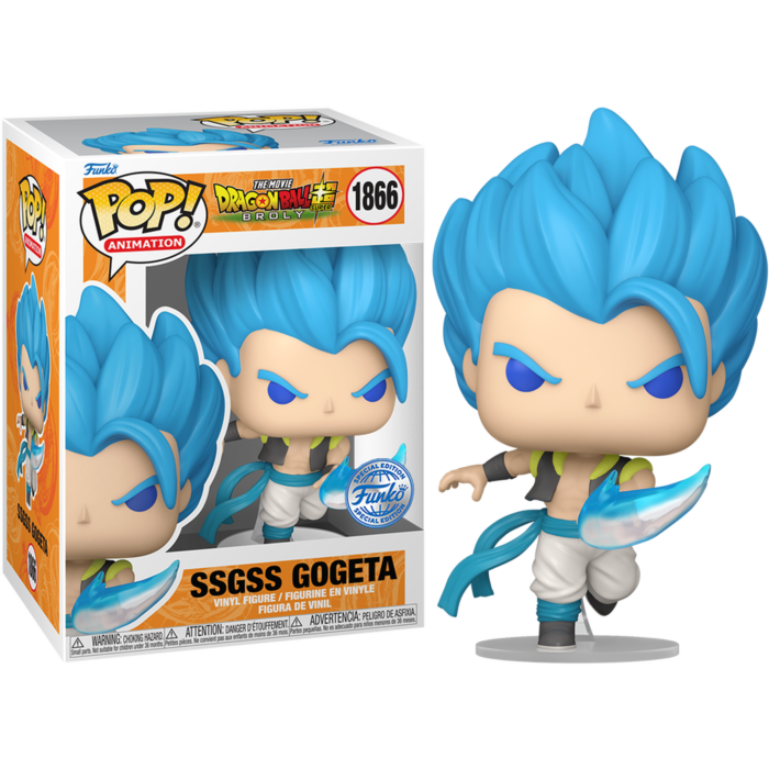 Dragon Ball Super: Broly - SSGSS Gogeta Pop! Vinyl Figure