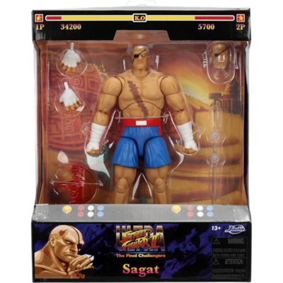 Ultra Street Fighter II: The Final Challengers - Sagat 1/12th Scale Action Figure