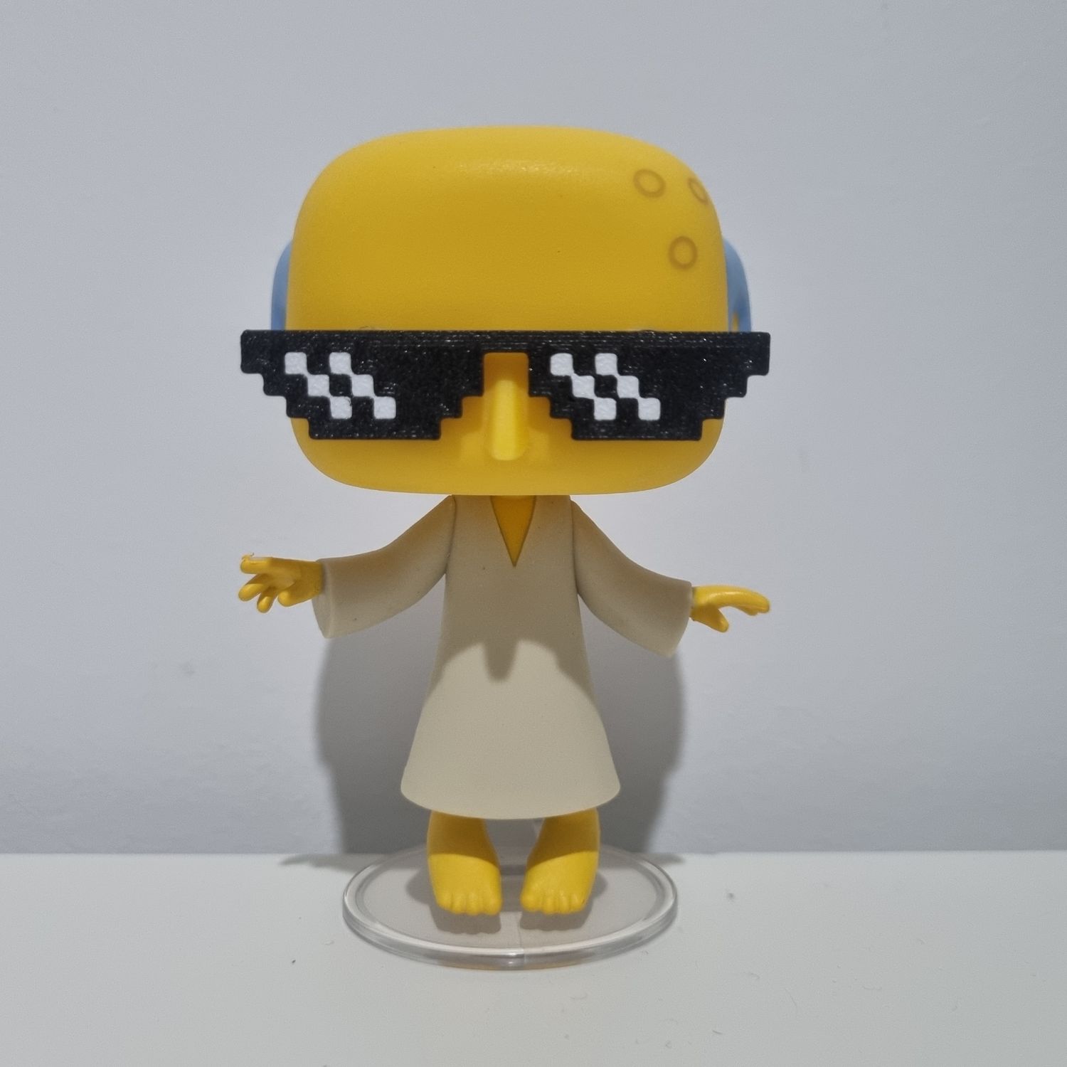 The Simpsons- Mr. Burns with Thug Life Glasses (Glow In The Dark) Pop Vinyl Figure (Mighty Toys Custom Exclusive)
