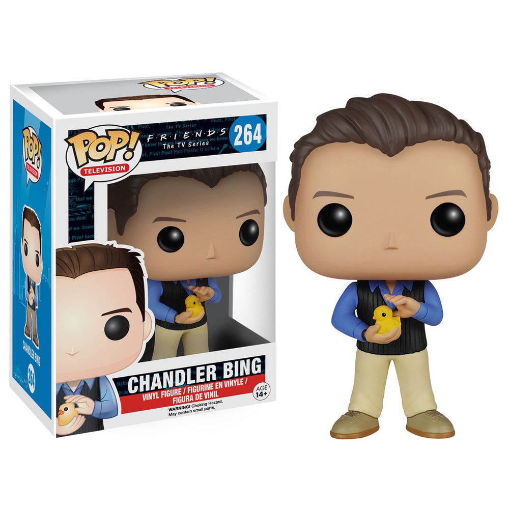 Friends - Chandler Bing with Chicken Pop! Vinyl Figure