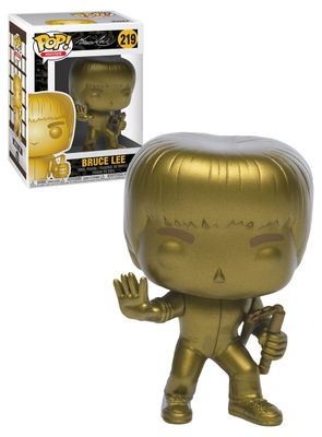 Bruce Lee- Bruce Lee Gold Pop! Vinyl Figure