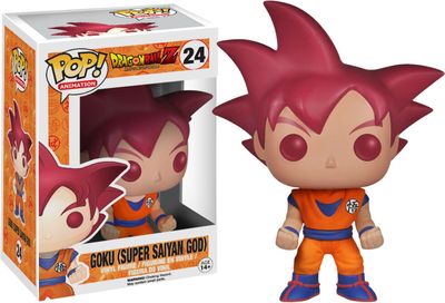 Dragon Ball - Goku (Super Saiyan God) Pop! Vinyl Figure