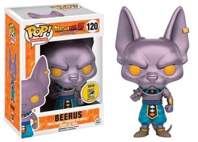 Dragon Ball Z- Beerus (Metallic)  Pop! Vinyl Figure (SDCC 2016 Exclusive)