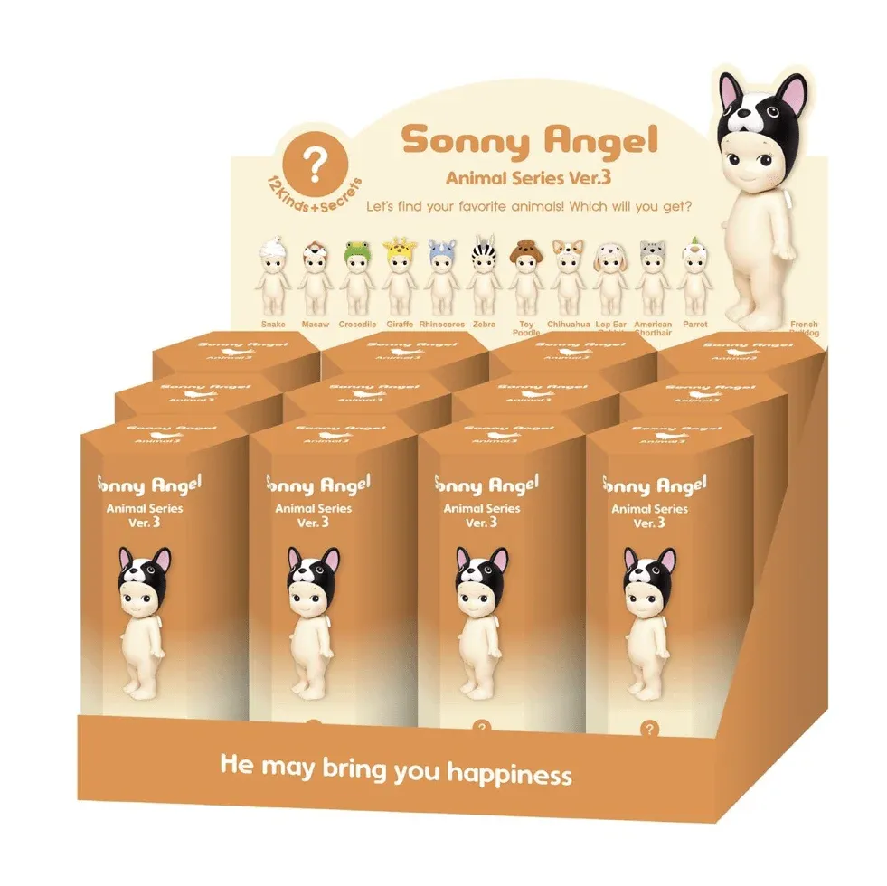 Pre-Order: Pop Mart: Sonny Angel- Animal Series 3 (Seal Case Box of 12 figures)