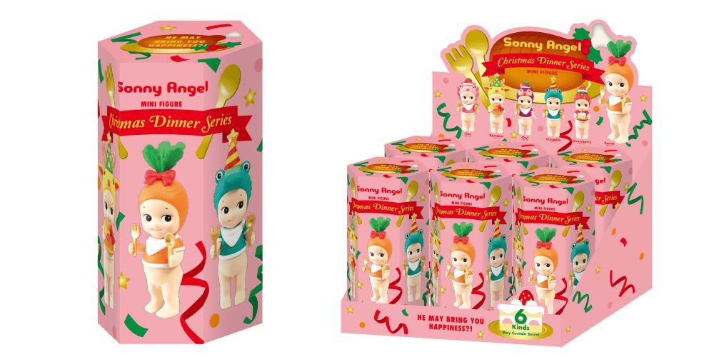 Pop Mart: Sonny Angel: Christmas Dinner Series 2024 (1 Blind Box)
