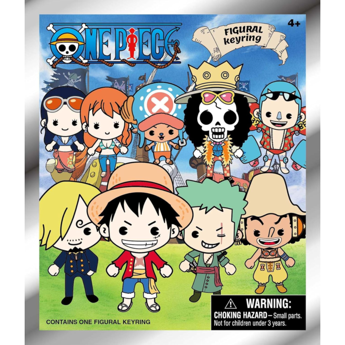 One Piece - 3D PVC Bag Clips Blind Bag Series 1 (1 Single Bag)