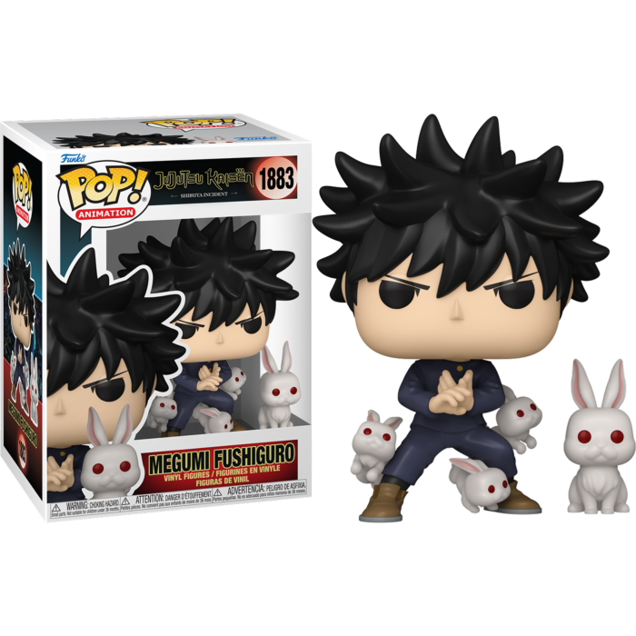 Jujutsu Kaisen - Megumi Fushiguro with Rabbit Pop! Vinyl Figure