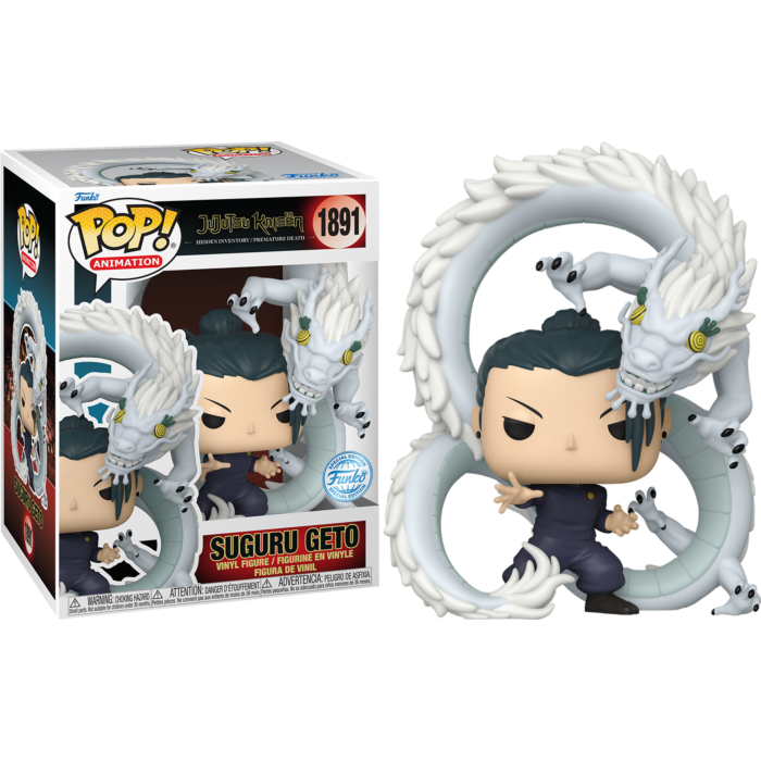 Pre-Order: Jujutsu Kaisen - Suguru Geto with Dragon Premium Pop! Vinyl Figure
