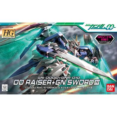HG GUNDAM - 1/144 - OO RAISER+GN SWORD III