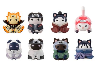 Naruto: Shippuden Nyaruto! Mega Cat Project Break Out! Fourth Great Ninja War Box of 8 Random Figures