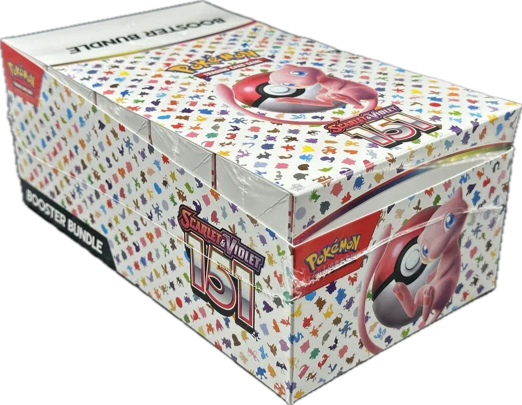 Scarlet &amp; Violet POKEMON 151 Booster Bundle Set (Sealed case of 10 packs)