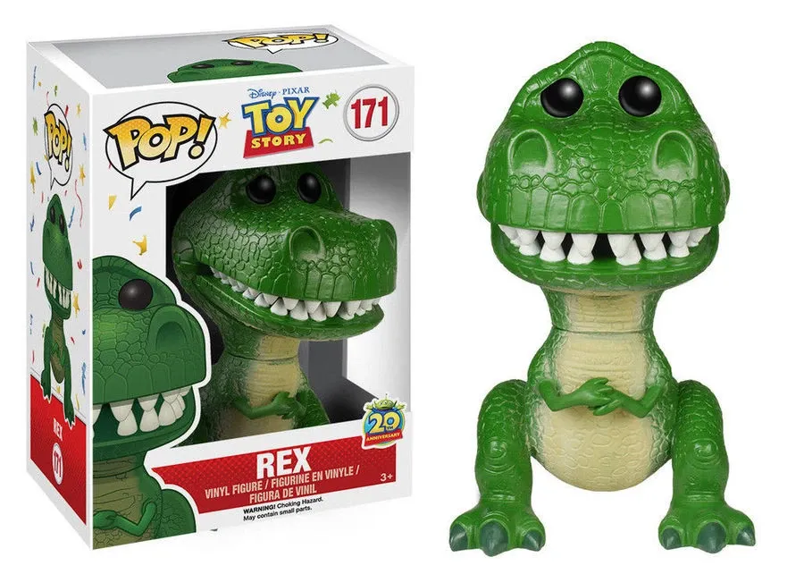 Toy Story- Rex Pop! Vinyl Figure