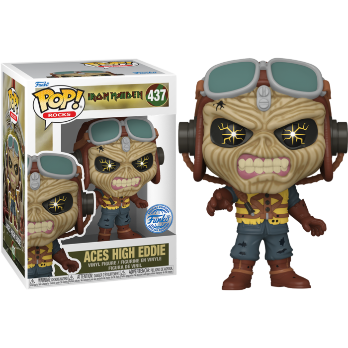 Iron Maiden - Aces High Eddie Pop! Vinyl Figure
