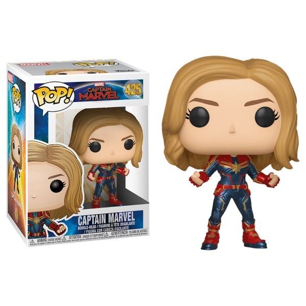 Captain Marvel-  Captain Marvel Pop! Vinyl Figure