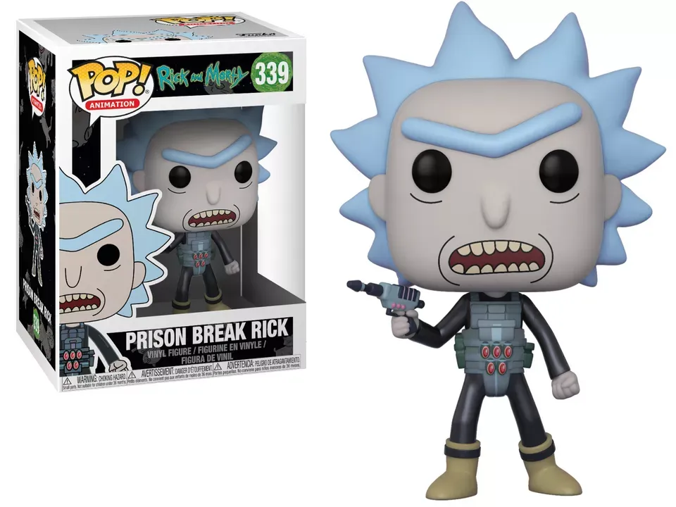 Rick and Morty - Prison Break Rick Pop! Vinyl Figure