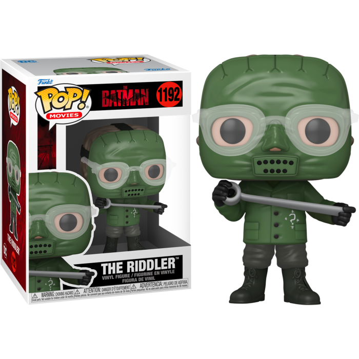 The Batman (2022) - The Riddler Pop! Vinyl Figure
