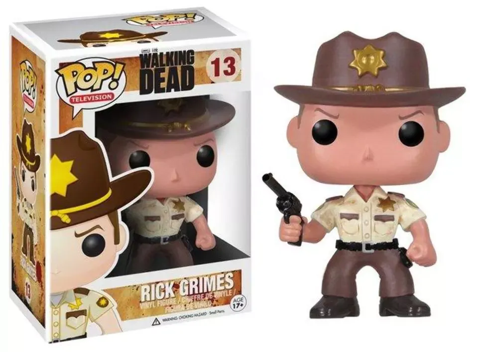 The Walking Dead- Rick Grimes Pop! Vinyl Figure (Box minor Damaged)