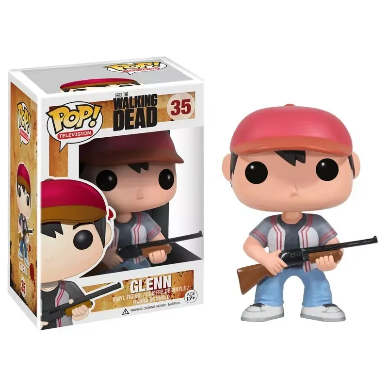 The Walking Dead- Glenn Pop! Vinyl Figure (Box minor Damaged)