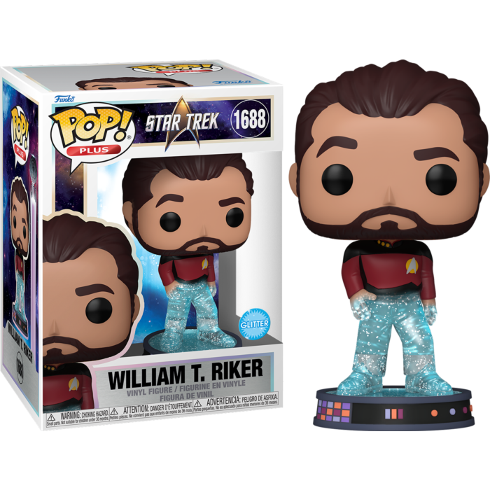 Star Trek - Transporting William T. Riker Pop! Plus Vinyl Figure