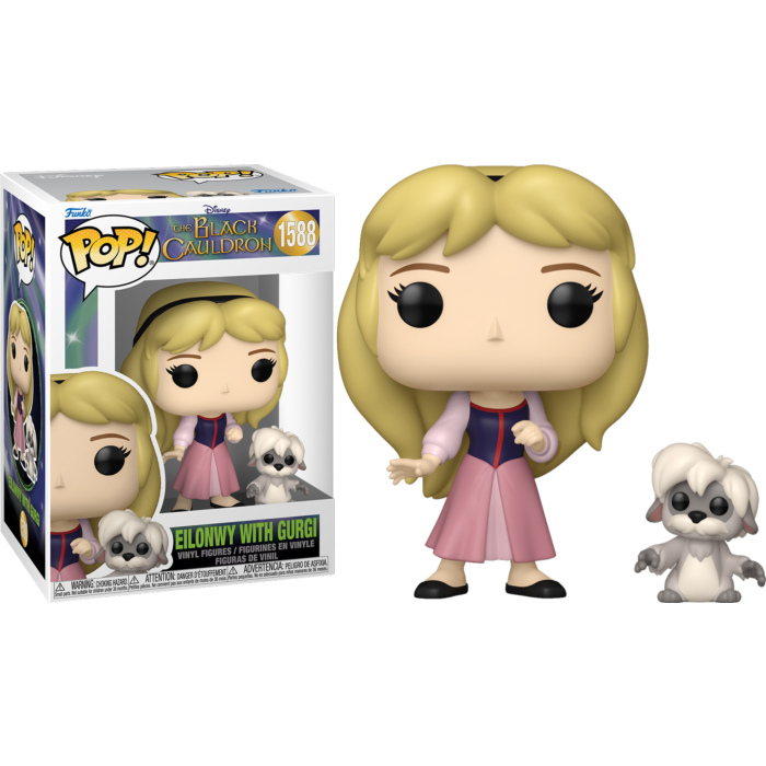 The Black Cauldron - Eilonwy with Gurgi Pop! Vinyl Figure