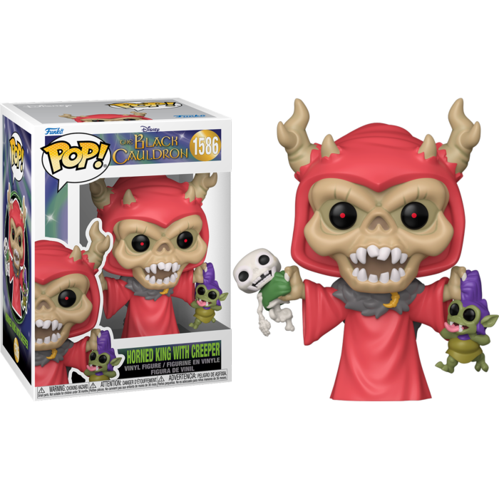 The Black Cauldron - Horned King with Creeper Pop! Vinyl Figure