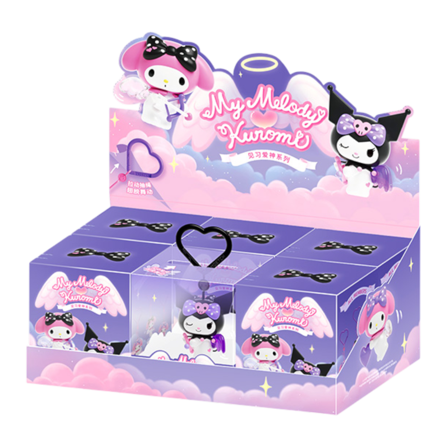 Pre-Order: Kuromi &amp; My Melody - Trainee Cupid Series (Display of 6 boxes)