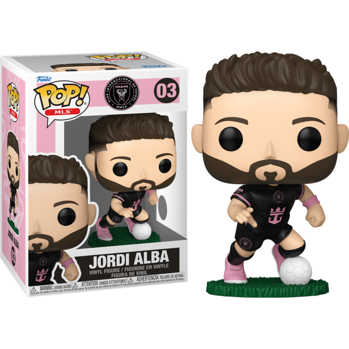 MLS: Inter Miami - Jordi Alba (Away) Pop! Vinyl Figure