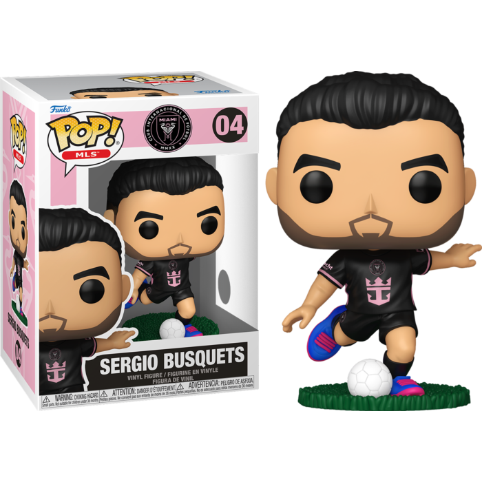MLS: Inter Miami - Sergio Busquets (Away) Pop! Vinyl Figure