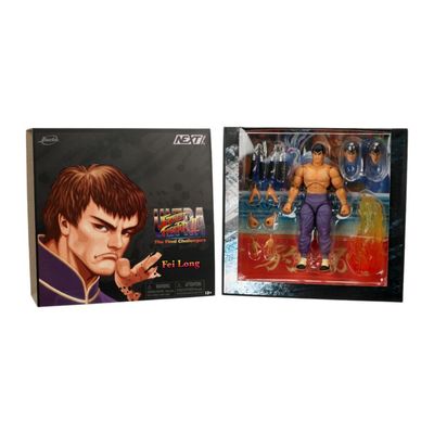 Street Fighter - Fei Long (Player 2) Deluxe 6" Action Figure