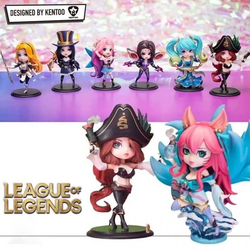 League of Legends – Mini Figure Gals Pop (Seal case of 6 boxes)