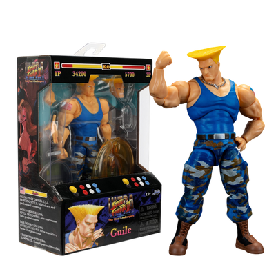 Street Fighter II - Guile (Player 2) 6" Action Figure