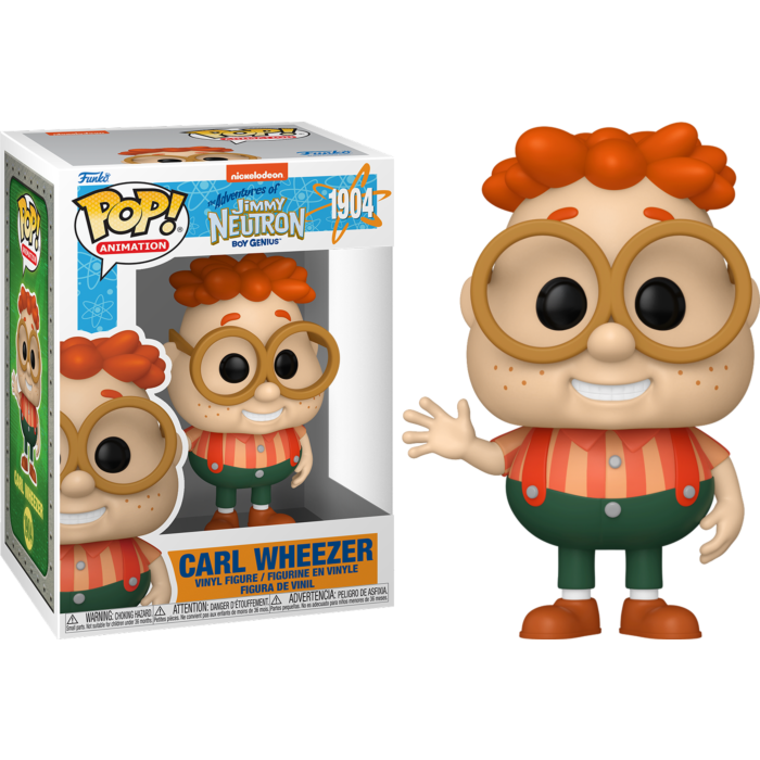 The Adventures of Jimmy Neutron Boy Genius - Carl Wheezer Pop! Vinyl Figure