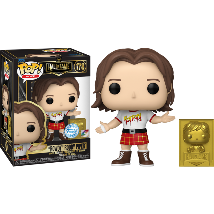 WWE: Hall of Fame - "Rowdy" Roddy Piper Pop! Vinyl Figure