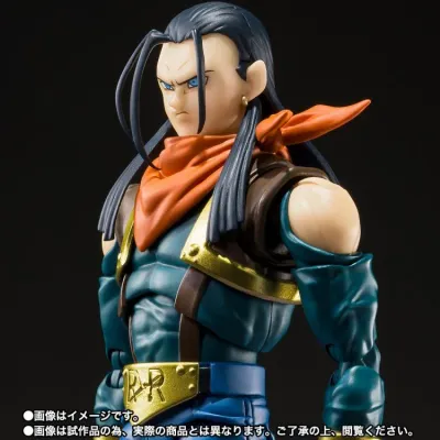 Dragon Ball GT S.H.Figuarts Super Android 17 Exclusive Action Figure view 2 - Mighty Toys Australia