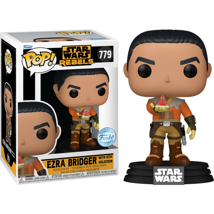 Star Wars: Rebels - Ezra Bridger with Sith Holocron Pop! Vinyl Figure